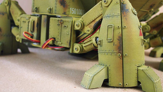 Illustration for article titled Te perderás en los detalles de este brutal tanque-robot impreso en 3D